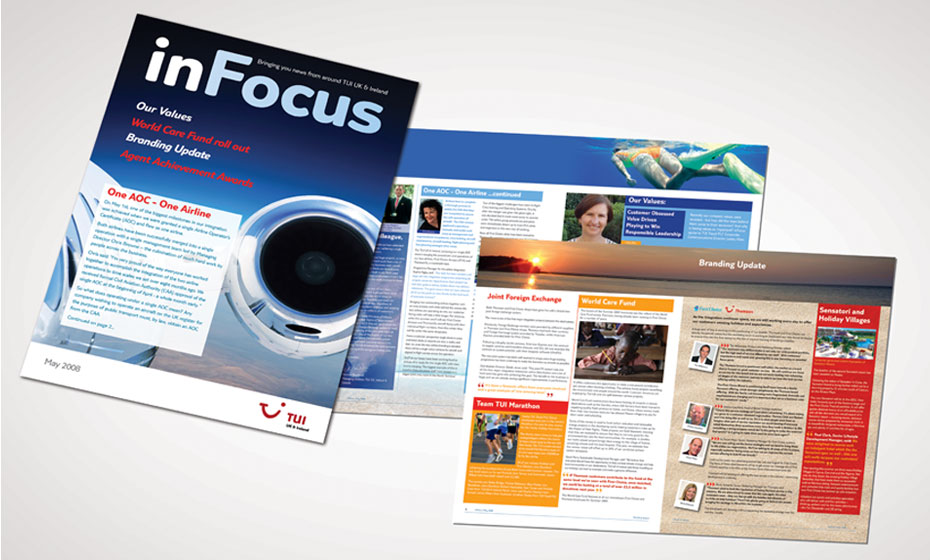 TUI Travel PLC - Newsletter Design